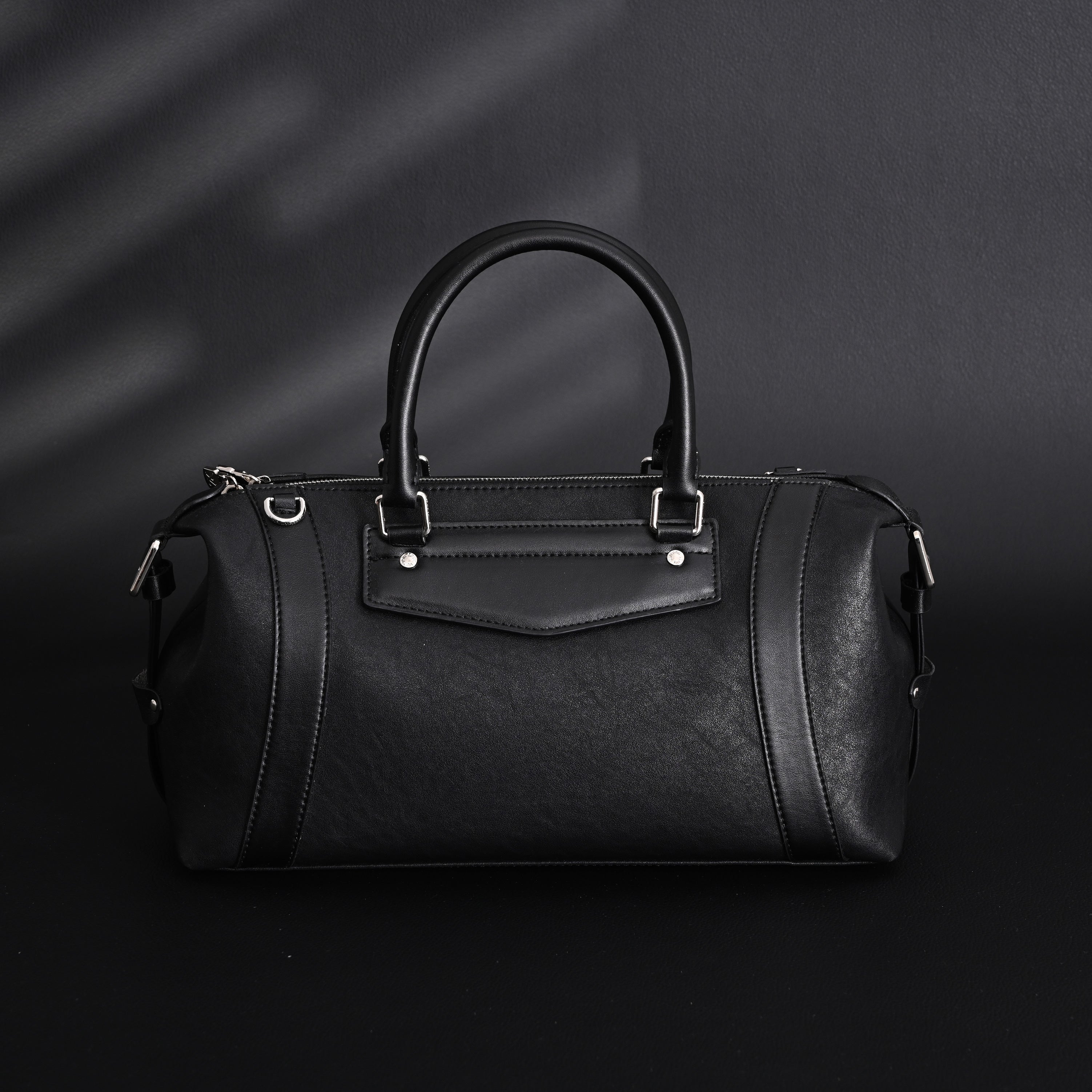 Louis Vuitton Nano Biker Bag in Black Lambskin Leather – Top Handle & Shoulder Carry (M14623)