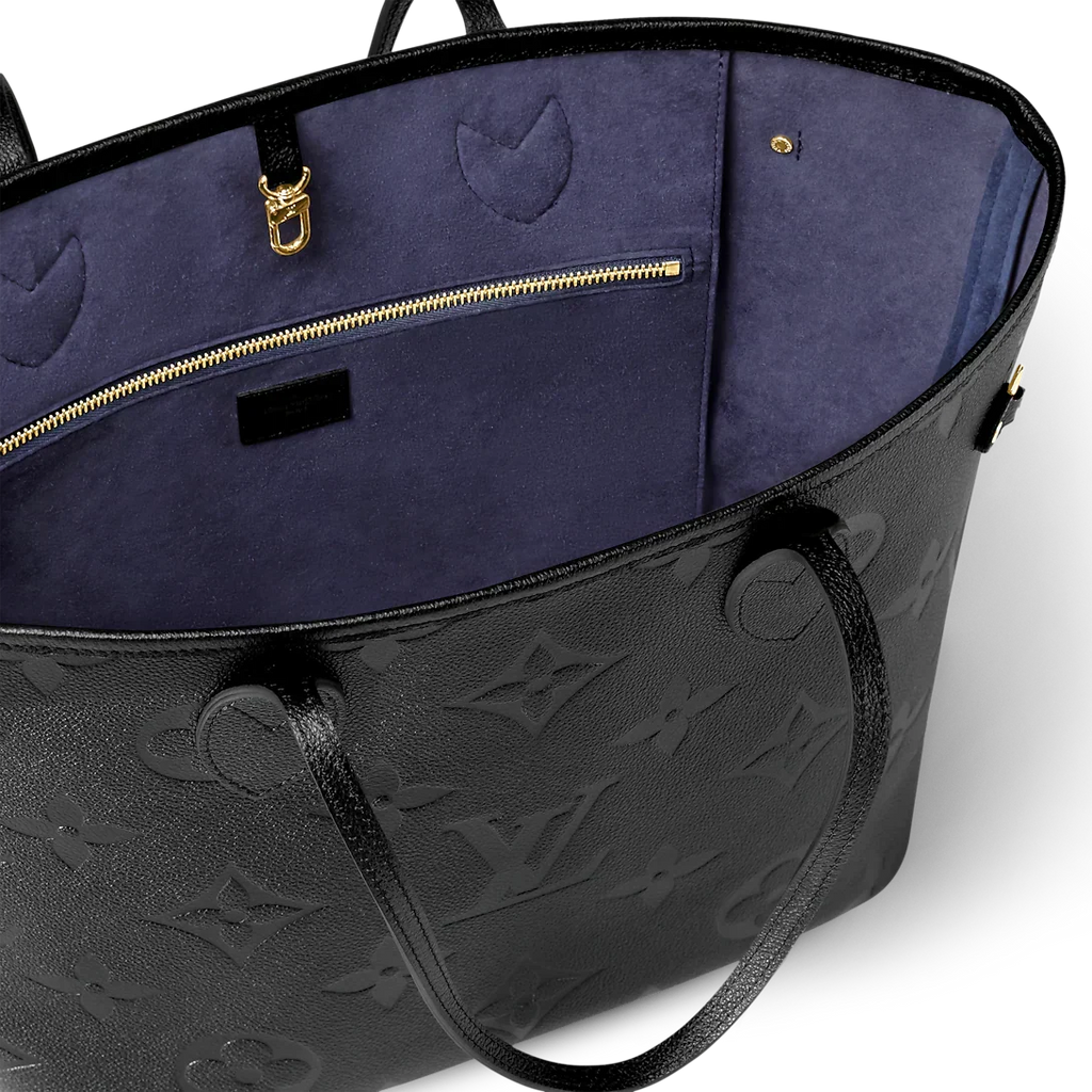 Louis Vuitton Neverfull MM Monogram empriente Black